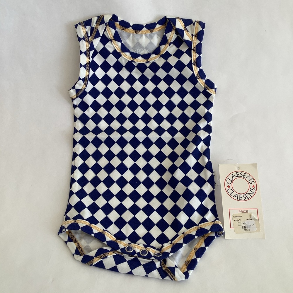 Claesen’s baby Sleeveless bodysuit NWT